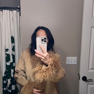 Venezia Tan suede Jacket